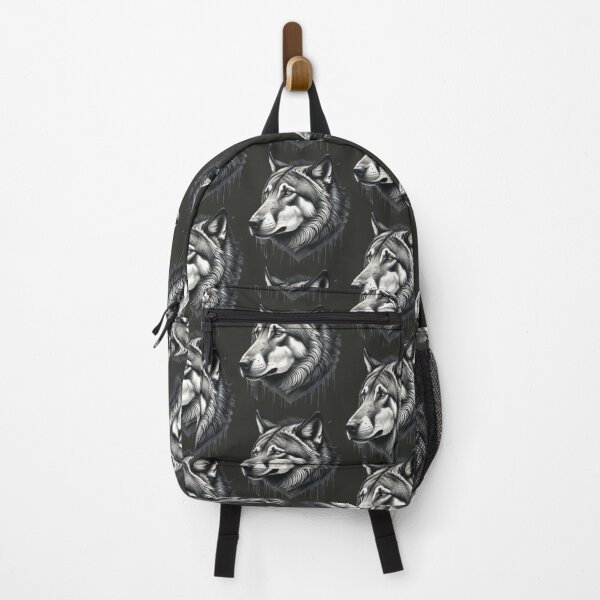 Item preview, GREY WOLF HEAD (#282925) designed and sold by Marlon Oseguera.