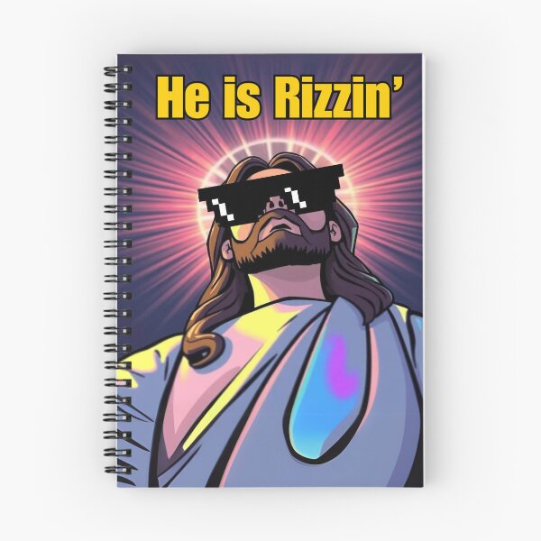 Item preview, He Is Risen Cool Jesus 8-bit sunglasses Jesus Is Rizzin designed and sold by ElixirCraft.