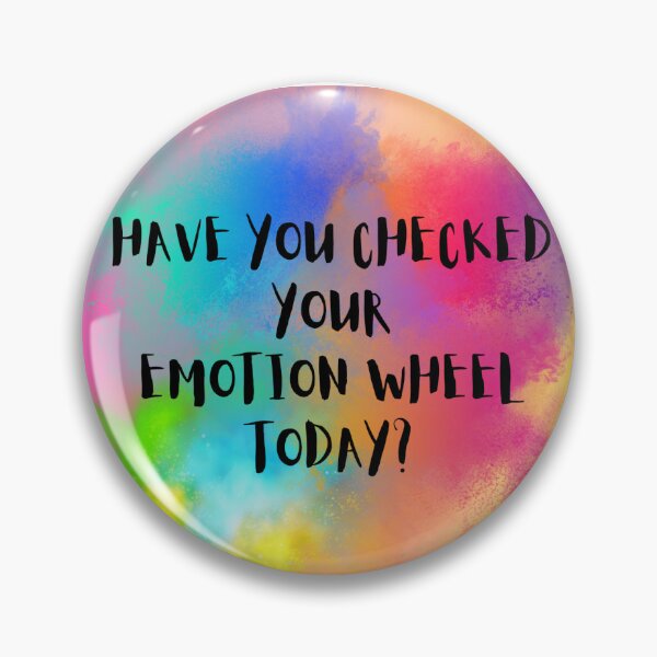 Item preview, Have you checked your emotion wheel today? designed and sold by FlickOfTheBrush.