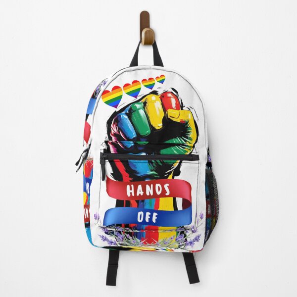 Item preview, Hands Off – Bold LGBTQ+ Rights designed and sold by RvinJo8.