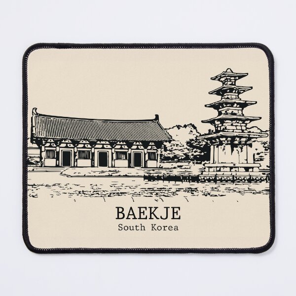 Item preview, Baekje - South Korea designed and sold by Lakeric Cityscapes.