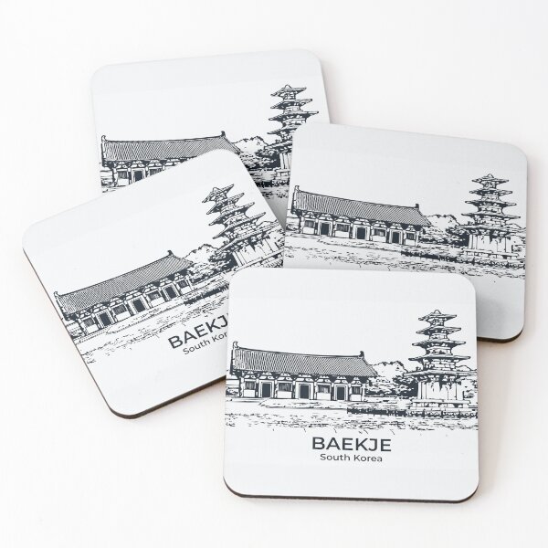Item preview, Baekje - South Korea designed and sold by Lakeric Cityscapes.