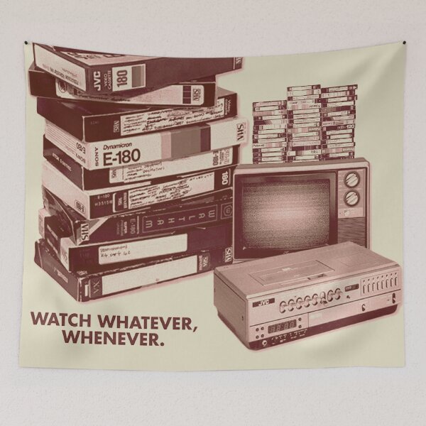 Item preview, Retro VHS Sepia – Vintage 80s & 90s designed and sold by We-Open-Minds.