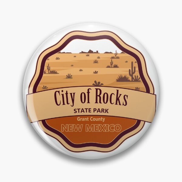 Item preview, City of Rocks State Park Grant County New Mexico designed and sold by Wanderful-roads.