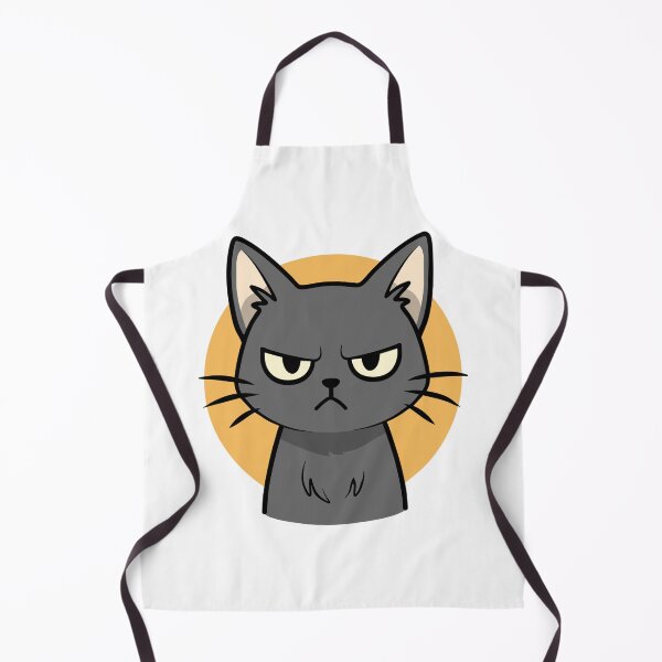 Item preview, Cute but Grumpy Cat Illustration designed and sold by imaginariun.