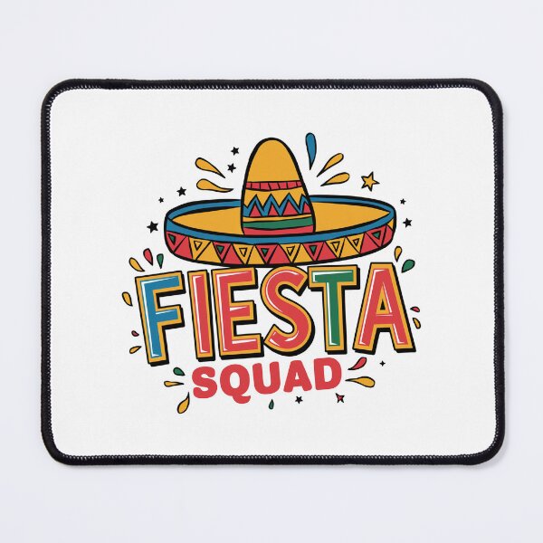 Vista previa del artículo con la obra «retro Feliz Cinco De Mayo Fiesta Squad Fiesta Mexicana regalo amor», diseñado y vendido por Amzkao.