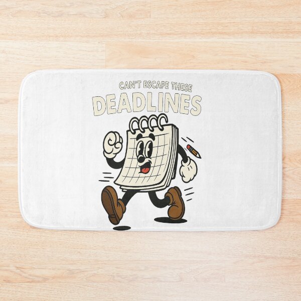 Item preview, Running From Deadlines – Retro Planner Panic designed and sold by mikoscha.