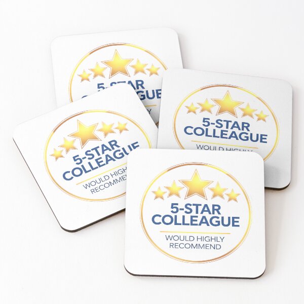 Item preview, Five Star Colleague, Workmate Gift, Colleagues Appreciation, 5 Star review designed and sold by BuxomBabe21.