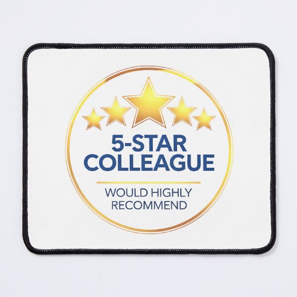 Item preview, Five Star Colleague, Workmate Gift, Colleagues Appreciation, 5 Star review designed and sold by BuxomBabe21.