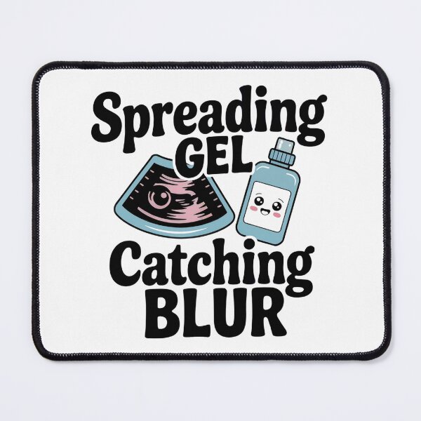 Item preview, Ultasound Spreading Gel Catching Blur designed and sold by MadCatPrints.
