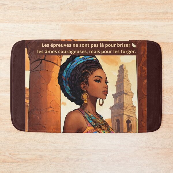 Item preview, African proverb: Trials are not there to break courageous souls, but to forge them. designed and sold by AFRICA M.