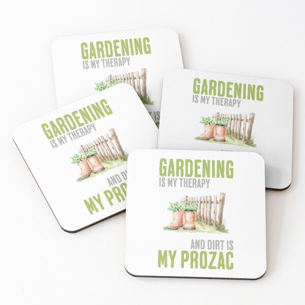 Item preview, Gardening Therapy Funny Plant Lover Spring Design  designed and sold by KZbubble.