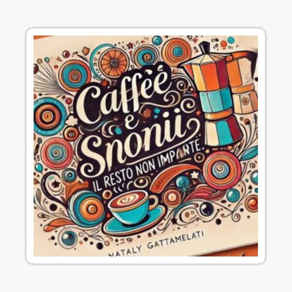 Item preview, Caffè e Sogni – Design Ispirazionale Nataly Gattamelati designed and sold by nataly83L.