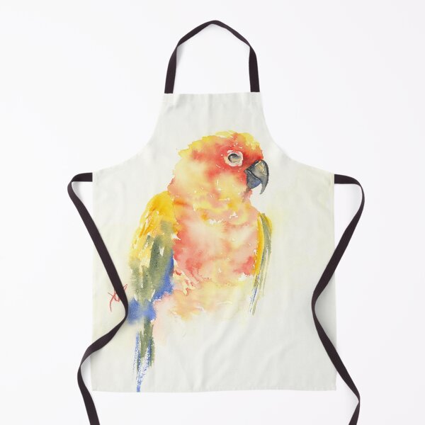 Item preview, Sun Conure Loose Watercolor Painting designed and sold by Valerie Englehart.