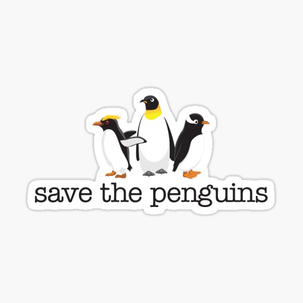 Item preview, Save the Penguins designed and sold by jgarm.