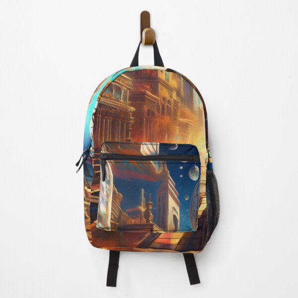 Item preview, The City of the Past-Future – The architecture of a bygone and future era designed and sold by HighestMind_888.