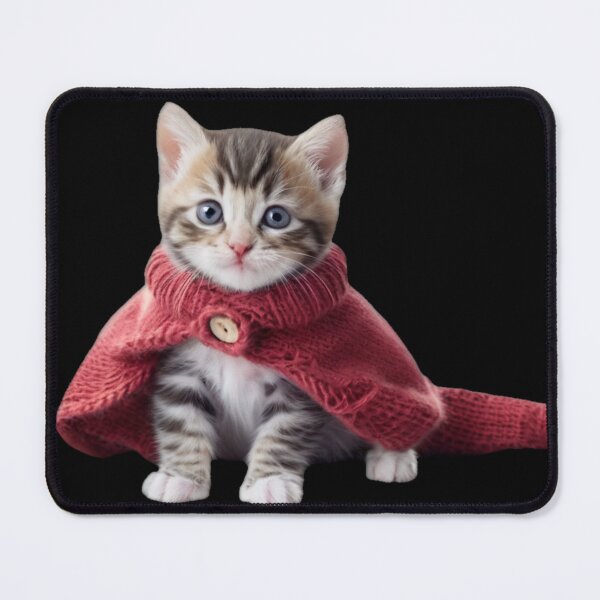 Item preview, Cute Cat Wearing Sweater designed and sold by ThatBBStore.