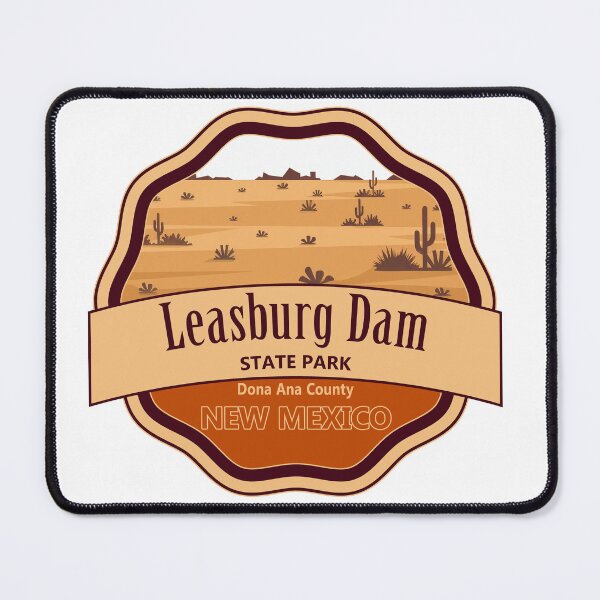 Item preview, Leasburg Dam State Park Doña Ana County New Mexico designed and sold by Wanderful-roads.