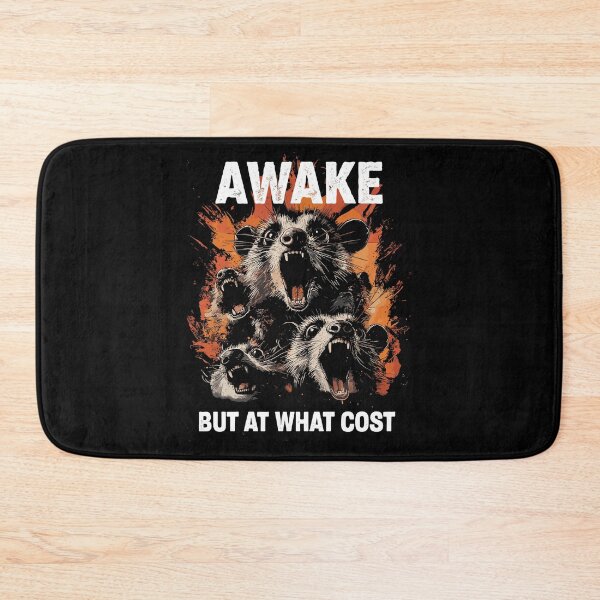 Item preview, Awake But At What Cost - Screaming Opossums designed and sold by SubtleSplit.