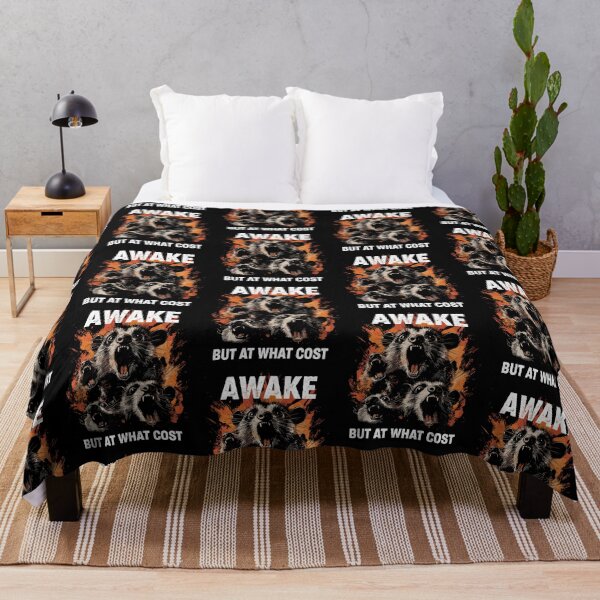 Item preview, Awake But At What Cost - Screaming Opossums designed and sold by SubtleSplit.