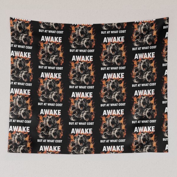 Item preview, Awake But At What Cost - Screaming Opossums designed and sold by SubtleSplit.