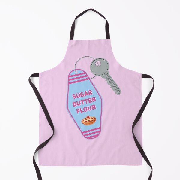 Item preview, Waitress Broadway Keychain Sugar Butter Flour designed and sold by baranskini.