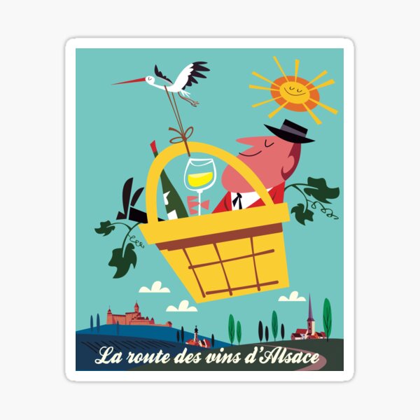 Item preview, Alsace poster designed and sold by GAGodel.