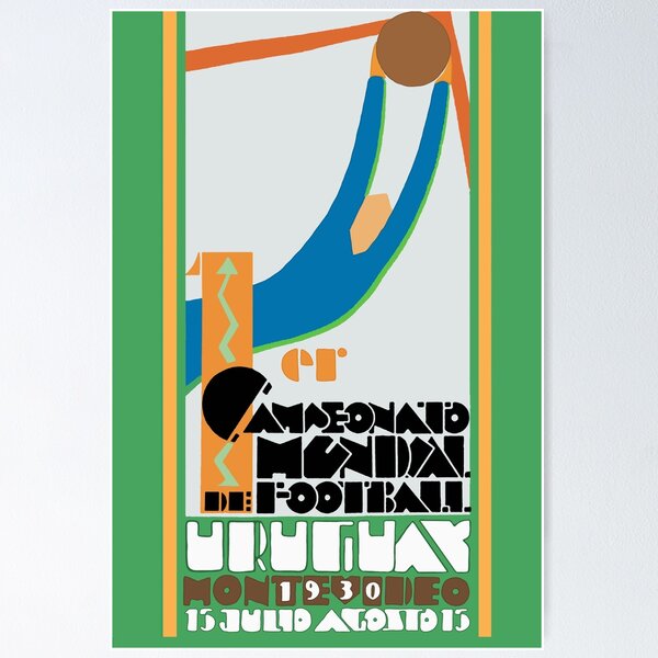 World Cup 1950 Brazil Junho De Brasil Promotional Advertising Poster  Reproduction 