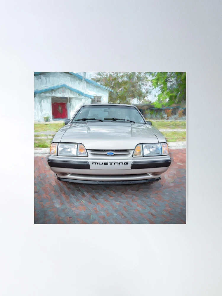 1989 Silver Ford Mustang LX 5.0 Hatchback X108