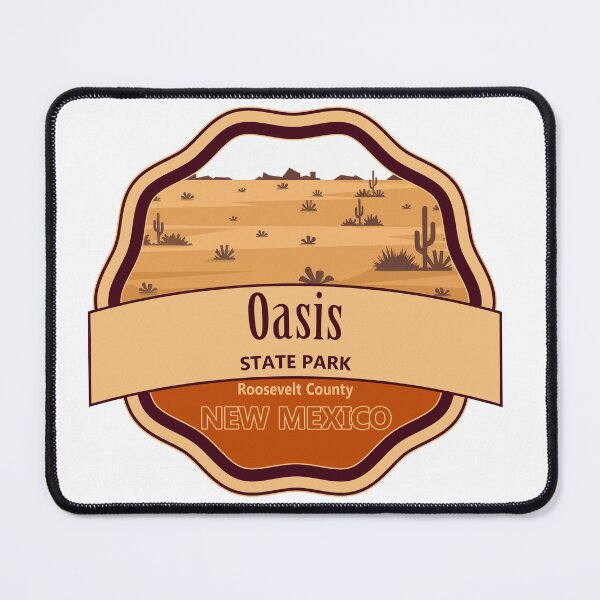 Item preview, Oasis State Park Roosevelt County New Mexico designed and sold by Wanderful-roads.
