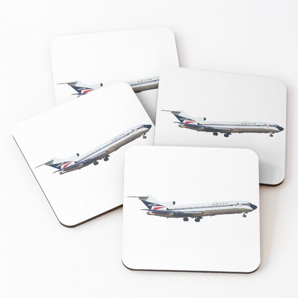 Item preview, Delta 727 Widget Livery Abstract Illustration designed and sold by AddiK-Art.