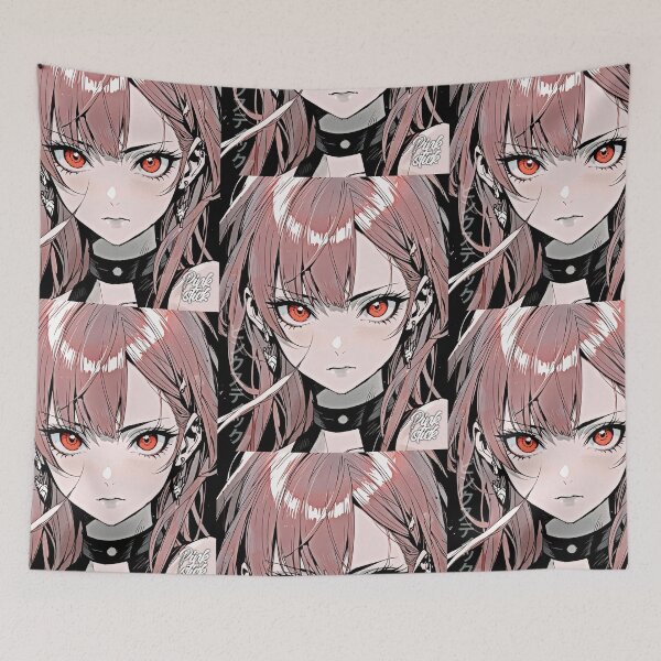 Item preview, Anime girl - pink stick designed and sold by anime-black.
