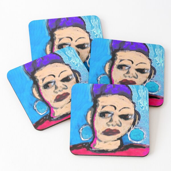 Item preview, Girl with hoop earings  designed and sold by becky43art.