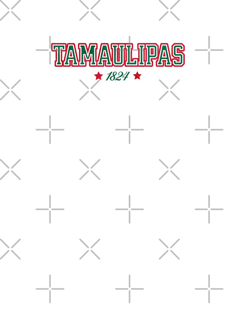 Thumbnail 2 of 2, Kids T-Shirt, Tamaulipas Mexico | Green, White, Red Colors with Historic Statehood Year designed and sold by Axolotl-Yoli.