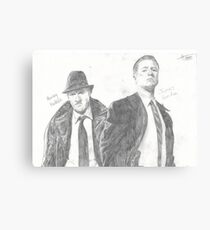 Jim Gordon and Harvey Bullock Canvas Print