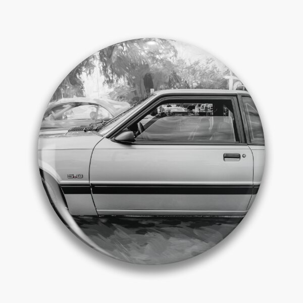 Item preview, 1989 Silver Ford Mustang LX 5.0 Hatchback X112 designed and sold by RichFrancoCars.