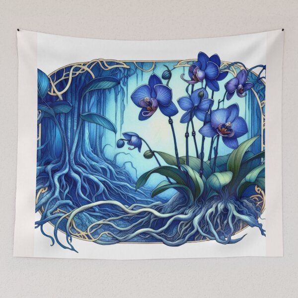 Item preview, Blue Orchid#1 designed and sold by Helios Be. Lavsh.