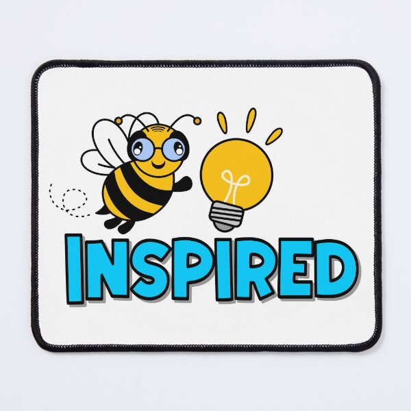 Item preview, Bee Inspired Teacher Shirt - Cute Motivational Bee Design designed and sold by Teacher Bee Co..
