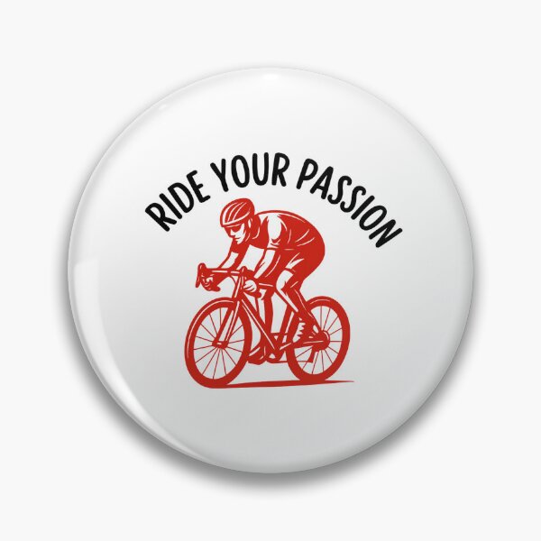 Item preview, Ride Your Passion - Cyclist Silhouette designed and sold by ErSaSolutions.