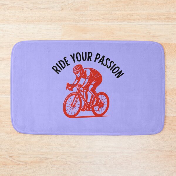 Item preview, Ride Your Passion - Cyclist Silhouette designed and sold by ErSaSolutions.