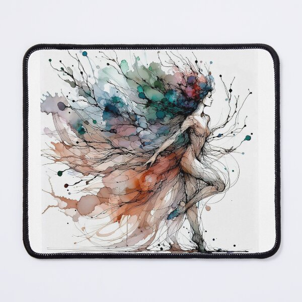 Item preview, Pirouette in Color - A ballerina’s movement, painted in the air. designed and sold by CosmInk.