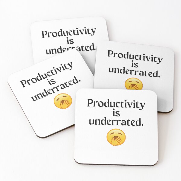 Item preview, Productivity is underrated designed and sold by OVERSAI.