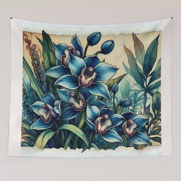Item preview, Blue Orchid#4 designed and sold by Helios Be. Lavsh.