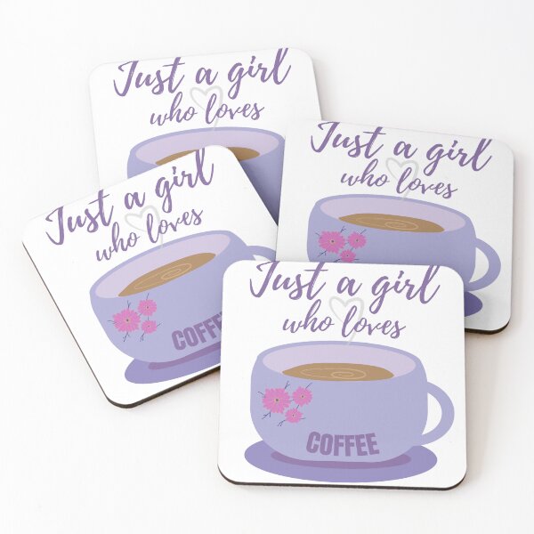 Item preview, Just who loves coffee designed and sold by ArtwithBow.
