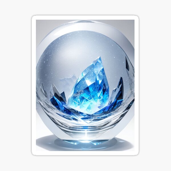 Item preview, Gemstone in an Artistic Glass Ball 17 designed and sold by MrCreator1997.