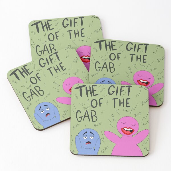 Item preview, The Gift of The Gab Irish Humour Quote designed and sold by CookiesCrafts.