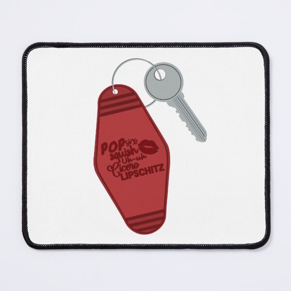 Item preview, Chicago Musical Pop Six Squish Uh uh Cicero LIpschitz Keychain designed and sold by baranskini.