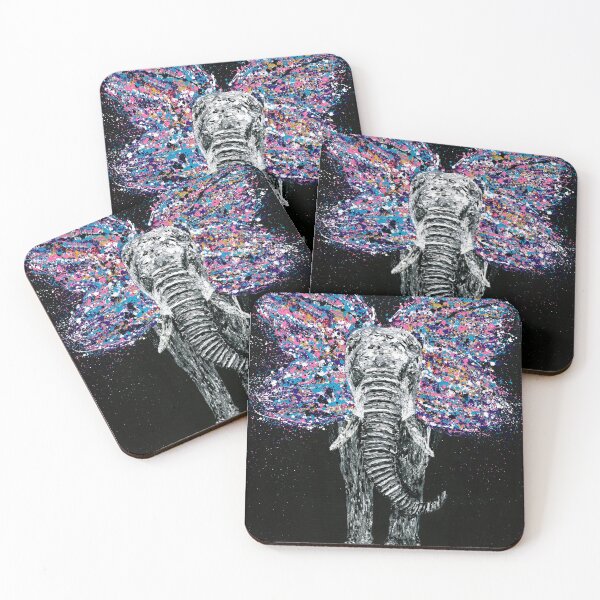 Item preview, BUTTERFLY / ELEPHANT By Albert Levi designed and sold by albertleviart.
