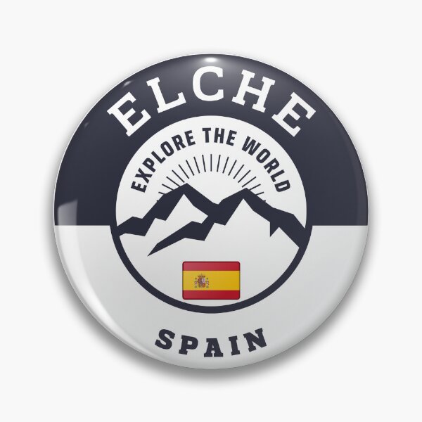 Item preview, Elche Spain Black and White Crest designed and sold by World Designs.