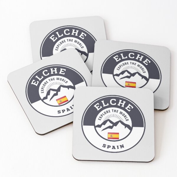 Item preview, Elche Spain Black and White Crest designed and sold by World Designs.